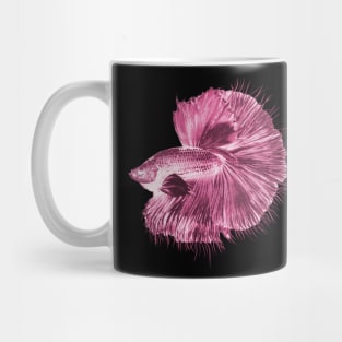 Pink Betta Fish Mug